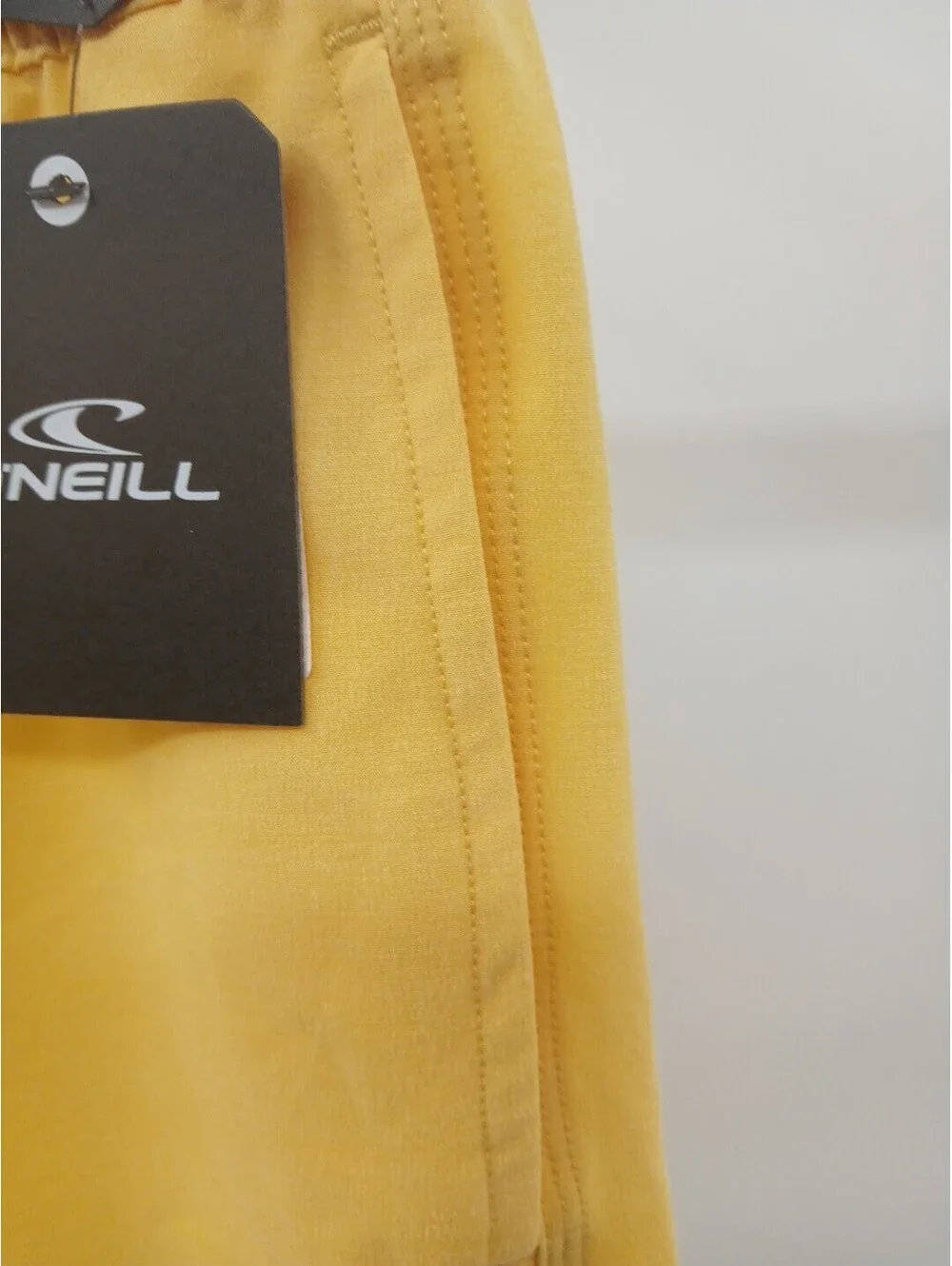 O'Neill Hybrid Swim Shorts Mens 2XL Lemon Light Hyperdry Stretch Beach Trunks